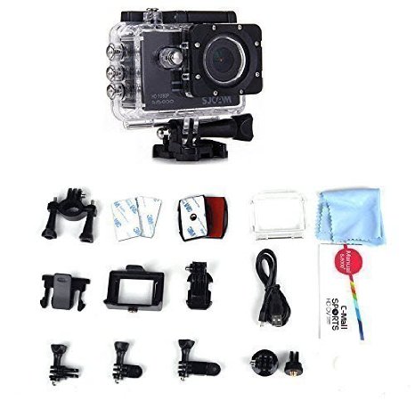 SJCAM SJ5000 Sports Camera Novatek 96655 14MP 1080P 170° Lens 2.0 Inch Waterproof HD Camcorder Car DVR (black)