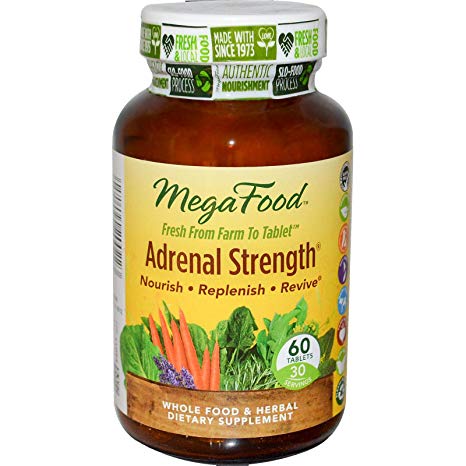 Megafood - Adrenal Strength, 60 tablets