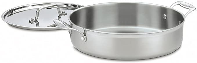 Cuisinart MCP55-30 MultiClad Pro Stainless 5-1/2-Quart Casserole with Cover