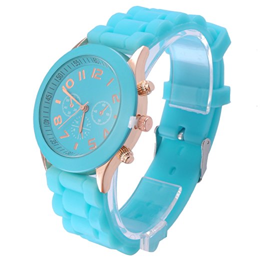 OFTEN® Popular Silicone Quartz Men Women Girl Boy Unisex Jelly Wrist Watch
