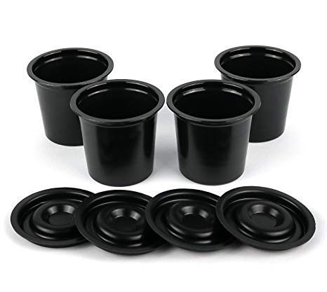 Greenco Compatible With Keurig K-Cup Coffee Machines (4 Pack), Black