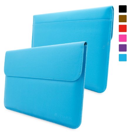 Snugg Leather Sleeve Case for Microsoft Surface Pro 3 / 4 - Blue