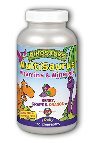 MultiSaurus Berry, Grape & Orange - 180 - Chewable Capsules