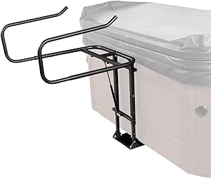 VEVOR Hot Tub Cover Lift, Spa Cover Lift, Hydraulic, Height 33.1" - 41.3" Width 53.1" - 92.5" Adjustable, Installed Underneath on one Sides, Suitable for Various Sizes of Hot Tubs, Spa