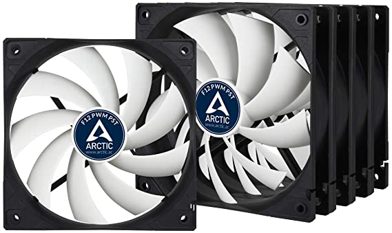 ARCTIC F12-120 mm Standard Case Fan 7 F12 PWM PST (120 mm) - Value Pack (5pcs) 120 mm - F-Series