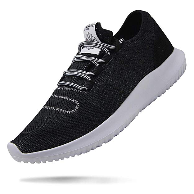 BomKinta Mens Sneakers Fashion Casual Running Shoes Soft Sole Breathable Athletic Shoes for Walking
