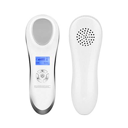 Smigic Skin Care Device facial Massager Skin Calm, vibration skin toning device (Hot and Cold)
