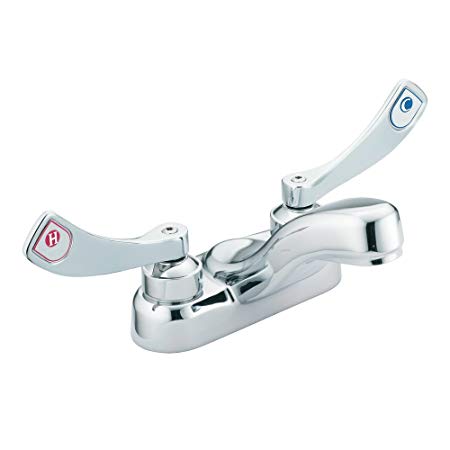 Moen 8215 Commercial M-Dura 4-Inch Centerset Lavatory Faucet 2.2 gpm, Chrome