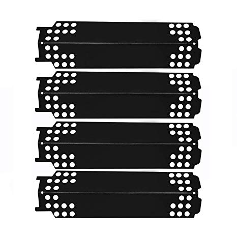Hisencn Porcelain Steel Grill Heat Plate Tent Shield Deflector Replacement Parts for Charbroil Char-Broil 461334813, 463234413, 463436213, 463436215, 466334613, 466342014 Gas Grill, G432-0096-W1, 15"