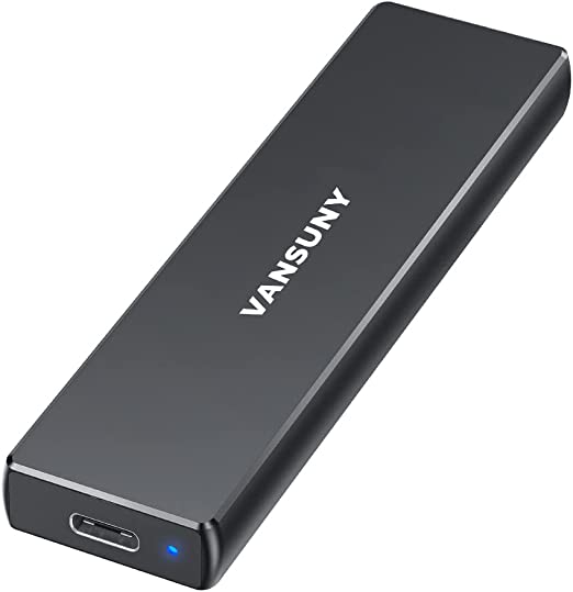 Vansuny 1TB USB 3.1 Portable External SSD, 1050MB/s High-Speed USB C Mini Metal Portable External Solid State Drive for PC, Laptop, Phones and More