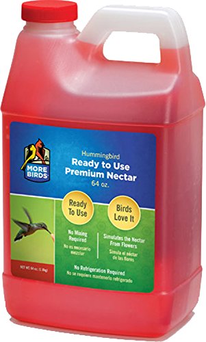 More Birds Premium Hummingbird Nectar, 64-Ounces