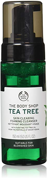 The Body Shop Tea Tree Oil Skin Clearing Foaming Cleanser, 150ML