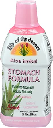 Lily of The Desert Aloe Herbal Stomach Formula 32 Fluid Ounce