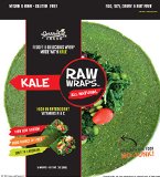 Raw Wraps Kale Gluten Free Bread Soy Free Bread Wheat Free Vegan Wraps