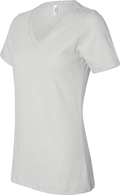 Bella   Canvas 6405 Missy Jersey Short-Sleeve V-Neck T-Shirt