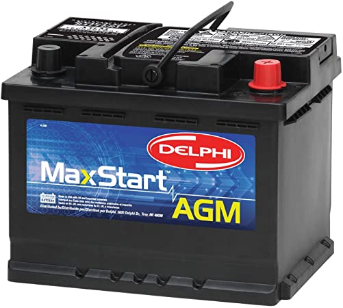 Delphi BU9047 MaxStart AGM Premium Automotive Battery, Group Size 47