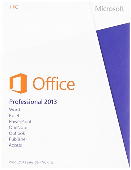 Office Professional 2013 English (1PC/1User) (PC Key Card)