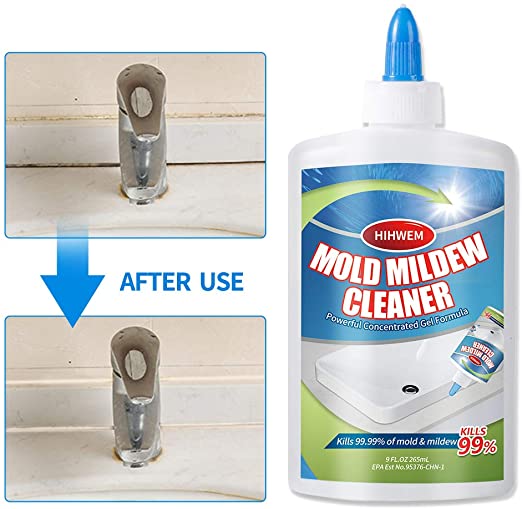 Mold Mildew Remover Gel Home Household Cleaner for Refrigerator Washing Machine Sealant Sinks Tiles Grout Bathroom Cleaning