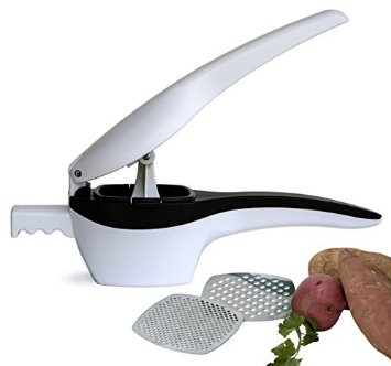 Culina Premium Potato Ricer and Baby Food Strainer BPA-Free 2 Stainless Steel Blades