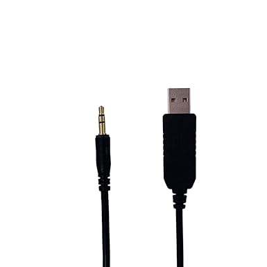 DSD TECH USB to 3.5mm 3.3V TTL Cable with Audio Jack Interface 6FT