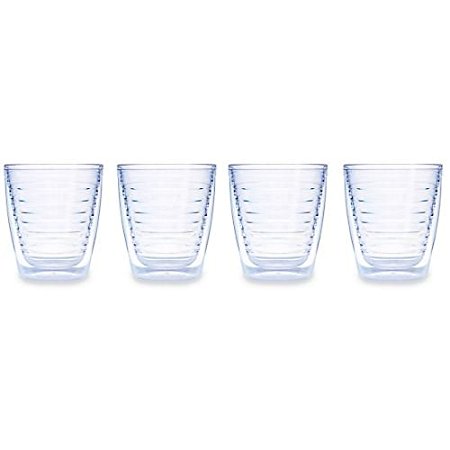 Tervis 12 ounce Clear Tumbler Set of Four
