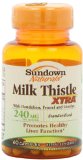Sundown Naturals  Milk Thistle XTRA Capsules - 60ct Bottle
