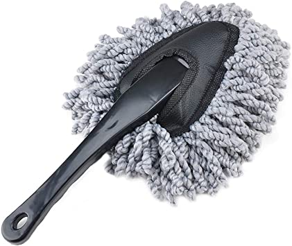 IPELY Super Soft Microfiber Car Dash Duster Brush for Car Cleaning Home Kitchen Computer Cleaning Brush Dusting Tool
