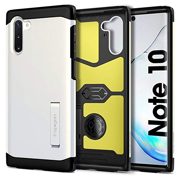 Spigen Tough Armor Designed for Samsung Galaxy Note 10 Case (2019) - Glow White