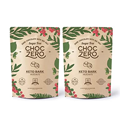 ChocZero's Keto Bark (4 bags, 6 servings/each)