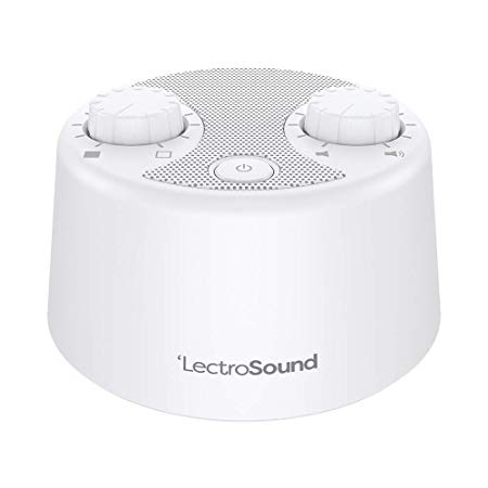 LectroSound White Noise Machine for Sleep and Relaxation