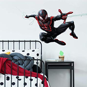 RoomMates Spider-Man Miles Morales Peel And Stick Giant Wall Decals