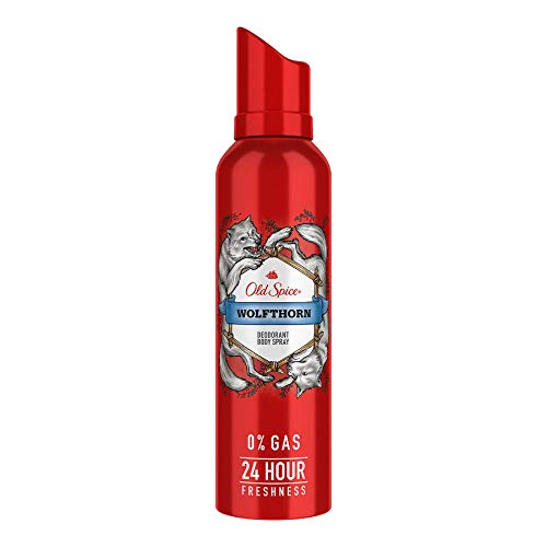 Old Spice Wolfthorn No Gas Deodorant Body Spray Perfume, 140 ml