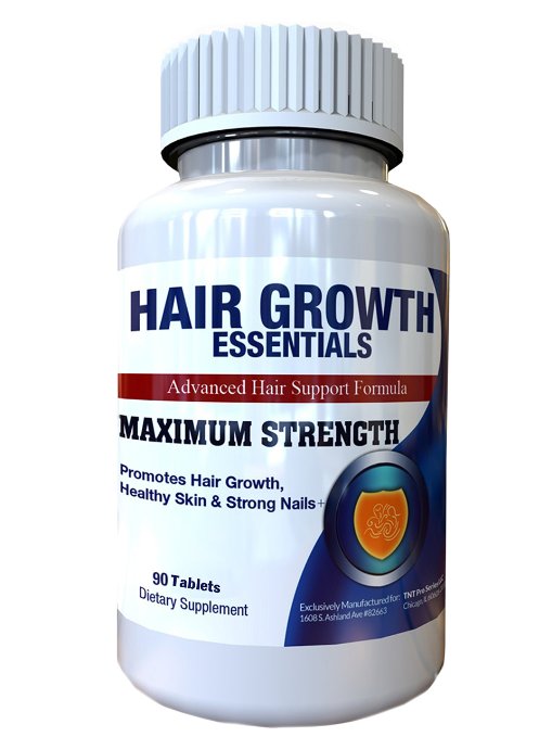 Hair Growth Essentials: #1 Rated Hair Loss Supplement for Women and Men - Advanced Hair Regrowth Treatment With 29 Powerful Hair Growth Vitamins & Nutrients for Rapid Growth - 30 Day Supply
