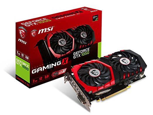 MSI Computer Video Graphic Cards GTX 1050 GAMING X 2G