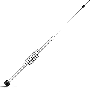 Radioddity CBL-561 Dual Band HF Antenna, Adjustable Telescopic Antenna 25-30mhz, SWR≤1.3:1, 1000W, PL-259 Connector for Radioddity CB-900 PRO, CB-500, CS-47, CB-27PRO, QT40, QT60, QT80 Mobile Radio