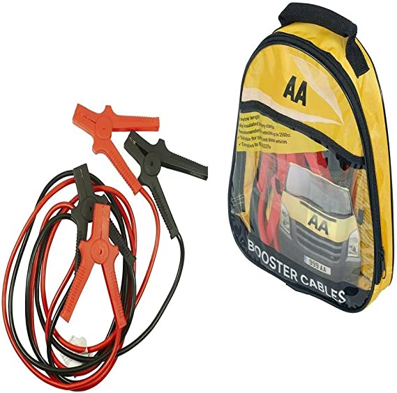 AA Professional UP to 3000CC 3 Litre 3M METRES Jump Leads Booster Cables CAR Van