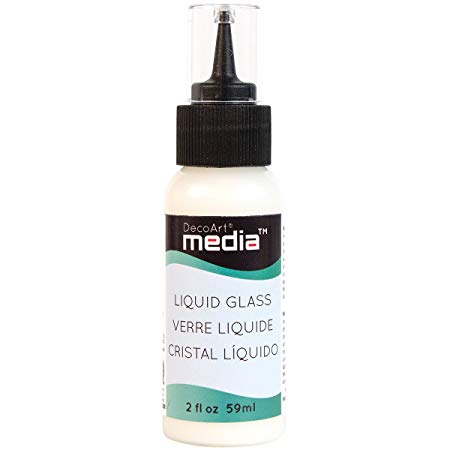 Deco Art Media Liquid Glass, 2-Ounce, Clear