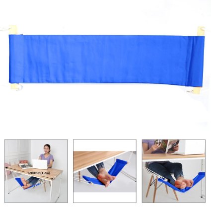 FUUT - Put your foot up on the hammock under the desk comfortable for Your footBlue