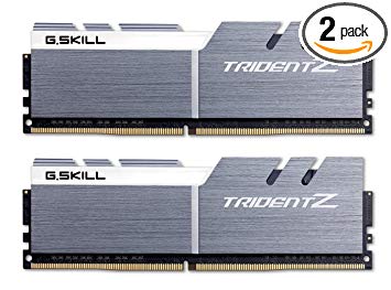 G.Skill 16GB (2 x 8GB) TridentZ Series DDR4 PC4-25600 3200MHz Intel Z170 Platform Desktop Memory F4-3200C16D-16GTZSW