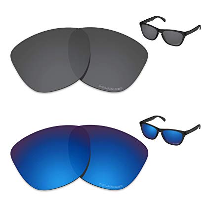 Tintart Performance Replacement Lenses for Oakley Frogskins Polarized Etched - Value Pack