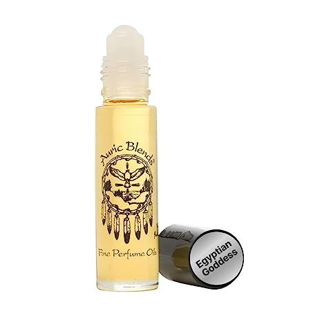 Auric Blends Egyptian Goddess Roll-on Perfume Oil | Alcohol Free, Vegan, Cruelty Free, Made in USA | 0.33 Fl. Oz