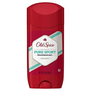 Old Spice High Endurance Long Lasting Stick Men's Deodorant, Pure Sport Scent - 3.0 Oz
