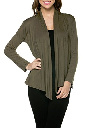 Viosi Women's Soft Comfortable Open Front Cardigan - Made in USA