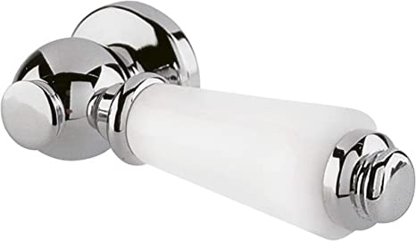 Hudson Reed Bathroom Traditional Ceramic Cistern Toilet Lever Flush Handle With a Chrome Finish by Hudson Reed