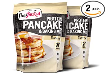 FlapJacked Protein Pancake & Baking Mix, Buttermilk, 24 Ounce, 2 Pack