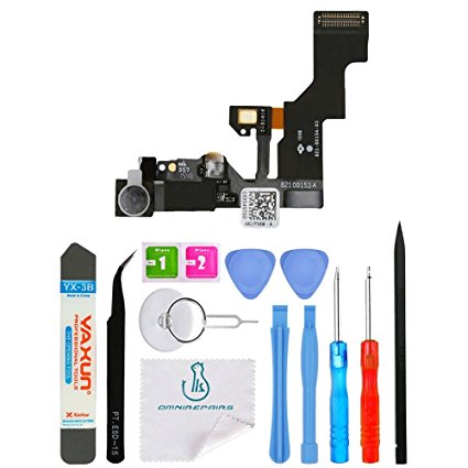 OmniRepairs-Front Camera Proximity Light Sensor Cable Ribbon Assembly Replacement For iPhone 6s Plus 5.5'' A1634, A1687, A1699 with Repair Toolkit (iPhone 6s Plus)