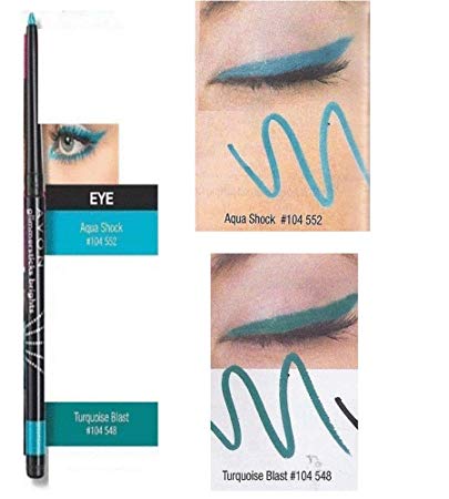 Avon Glimmersticks Brights NEW EYELINER two shades available (Aqua Shock)