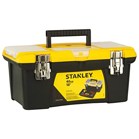 STANLEY 1-92-905 Tools Storage Box400mm/16'' (Black and Yellow)