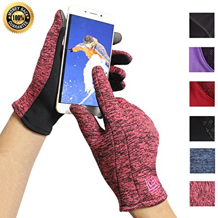 Cycling Touchscreen Gloves Winter Warm Waterproof Bike Gloves Outdoor Sports Running Climbing Skiing for Men Women