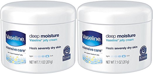 Vaseline Intensive Care Deep Moisture Jelly Cream 7.10 oz (Pack of 2)